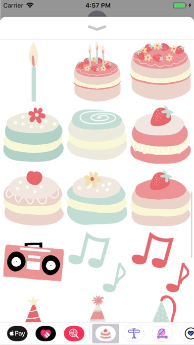 Sweet Party Stickers screenshot 4