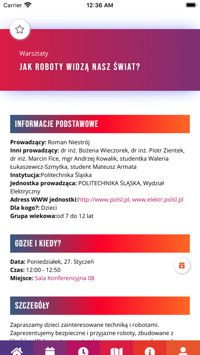Śląski Festiwal Nauki KATOWICE screenshot 4