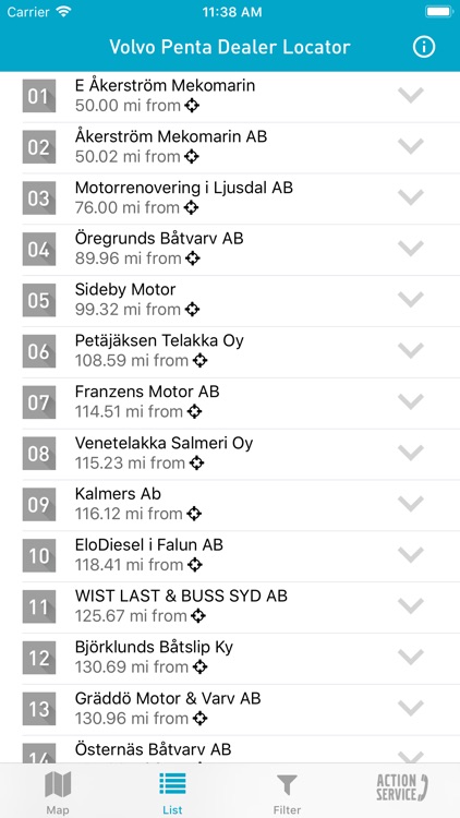 Volvo Penta - Dealer Locator