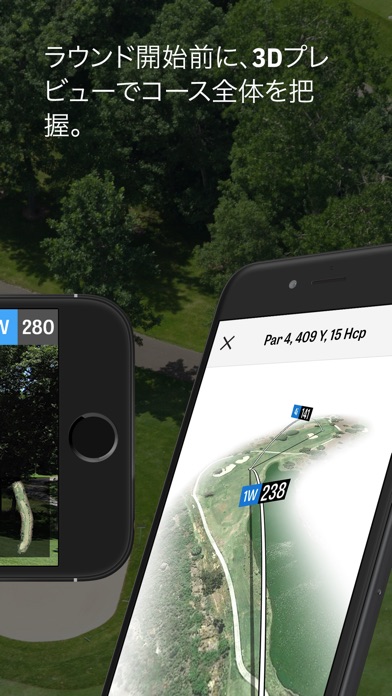 Golfshot: Golf GPS + 拡張現実のスクリーンショット3 Golfshot: Golf GPS + 拡張現実のスクリーンショット3