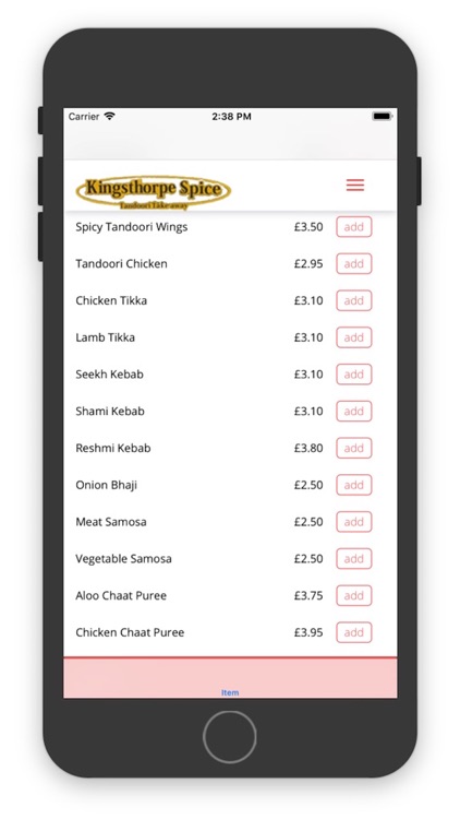 Kingsthorpe Spice Takeaway