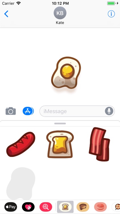 Cool Breakfast Stickers