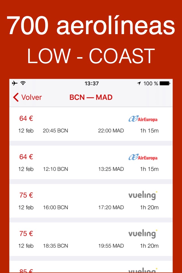 Red Tickets: Flight bookings screenshot 3