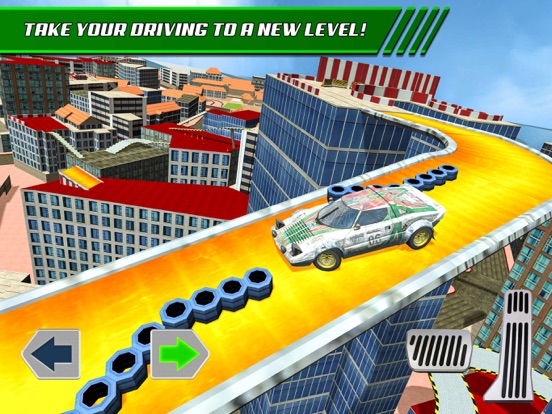 Скачать игру Roof Jumping: Stunt Driver Sim