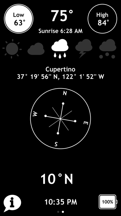 Shake! - Flashlight & Compass Screenshot 3