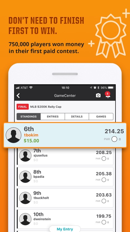 DraftKings - Fantasy Sports screenshot-6