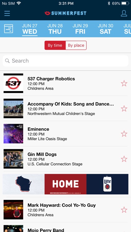 Official Summerfest 2018 App screenshot-3