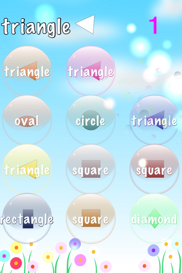 Bubble Pop Letters & Shapes screenshot 2