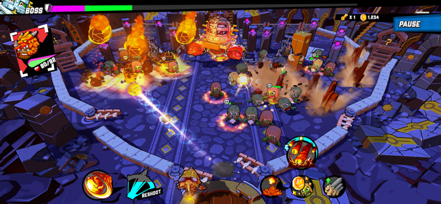 ‎Zombie Rollerz: Pinball Heroes Screenshot