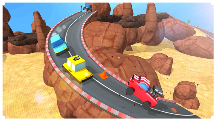 Blocky Cars SIM 2018 screenshot-3