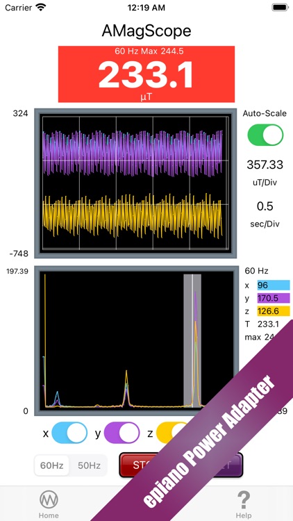 AMagScope - ELF-EMF Detector