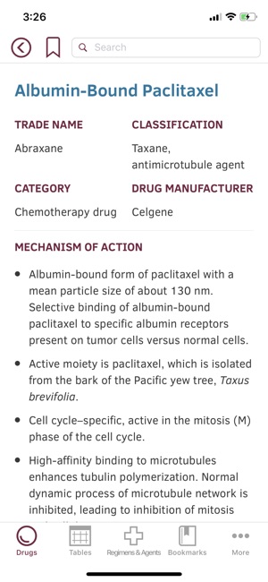 Physicians Cancer Chemotherapy(圖2)-速報App