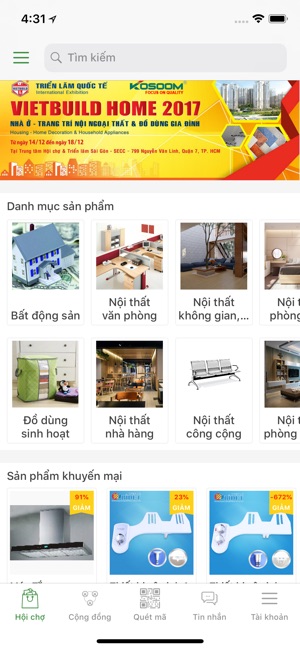 VietBuild - Hội chợ xây dựng(圖1)-速報App