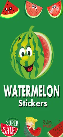 Game screenshot Watermelon Stickers! mod apk