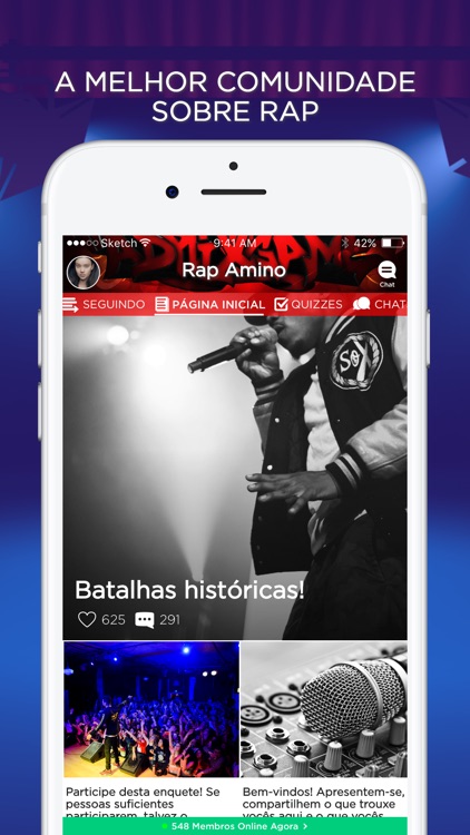 Rap Amino em Português