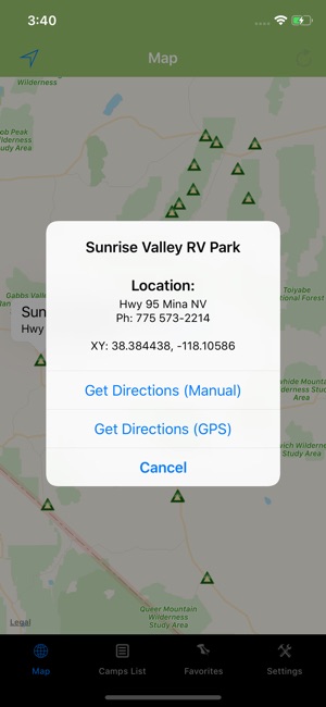 Nevada – Camping & RV spots(圖2)-速報App