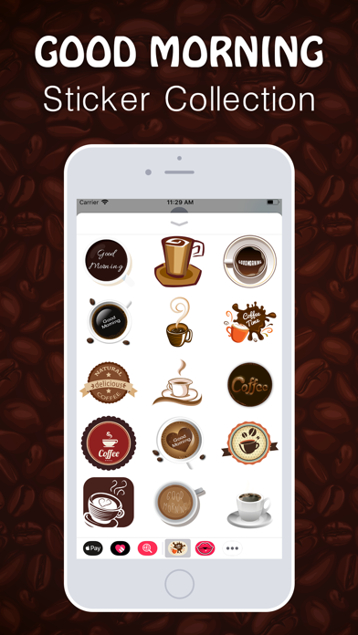 Good Morning Coffee Emojis screenshot 2