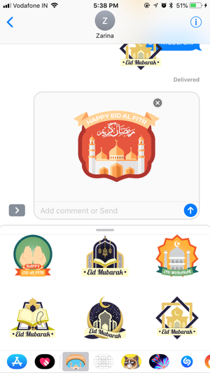 Islamic Stickers - Eid Sticker(圖4)-速報App