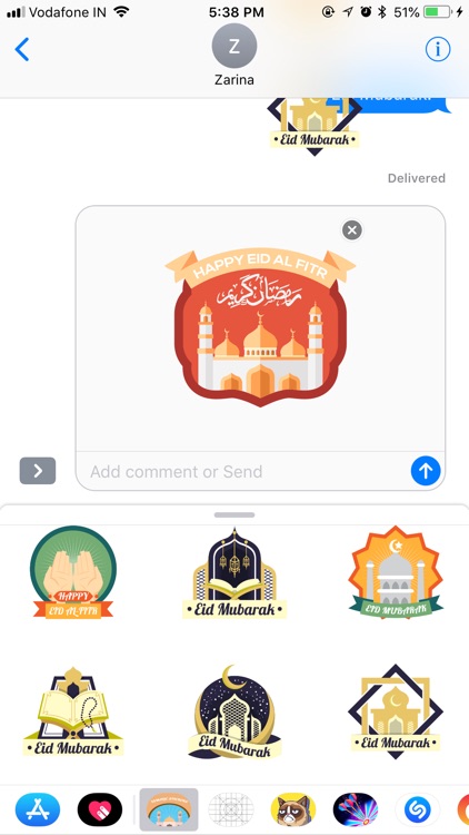 Islamic Stickers - Eid Sticker screenshot-3