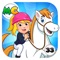 Yeeeeeeeee Haaaaaaaaa ,are you ready to raise, ride and dressup your horse in our fun stable