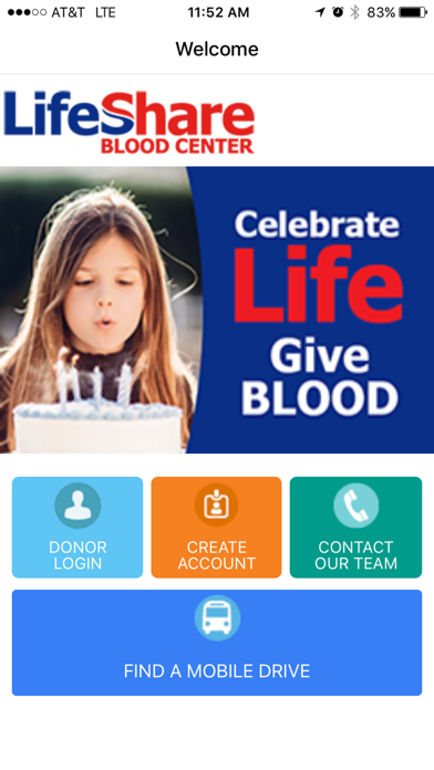 How to cancel & delete LifeShare Blood Center from iphone & ipad 1