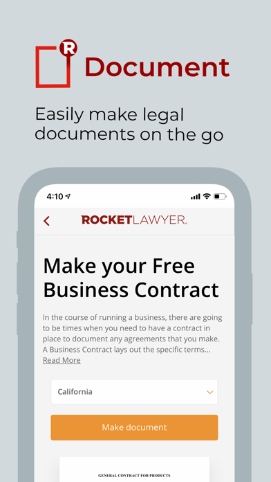 How to cancel & delete Rocket Lawyer: Legal Documents from iphone & ipad 3