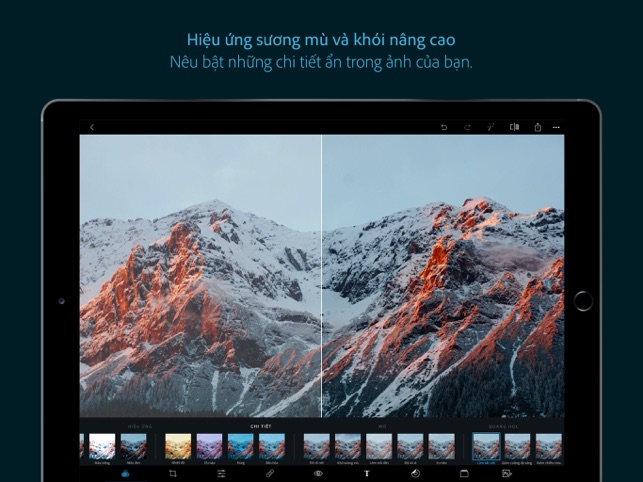 Photoshop Express hiệu ứng ảnh