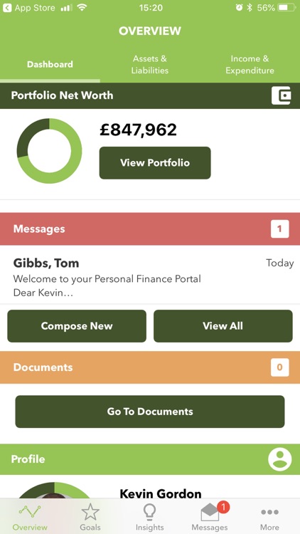 Personal Finance Portal