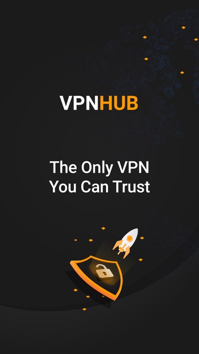 VPNHUB  - 安全で無制限のVPNですのおすすめ画像1