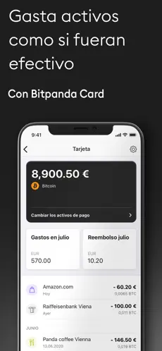 Captura de Pantalla 5 Bitpanda: Compra Bitcoin iphone