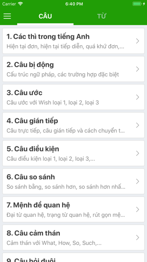 Công thức Ngữ pháp tiếng Anh(圖1)-速報App