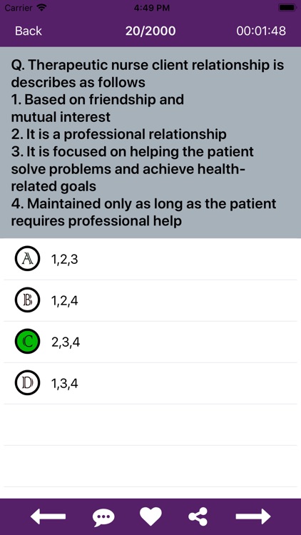 Fundamentals of Nursing Mock screenshot-6