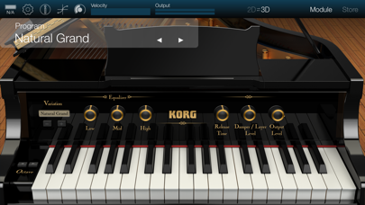 How to cancel & delete KORG Module from iphone & ipad 1