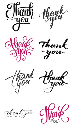 Thanks Typography Stickers App(圖3)-速報App