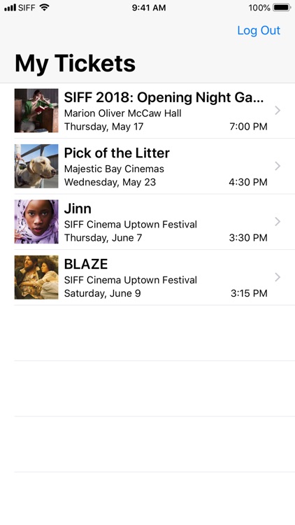 SIFF Mobile Tickets