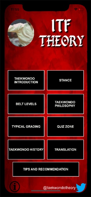 Taekwondo ITF Learn The Theory