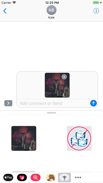 Seattle Stickies for iMessage