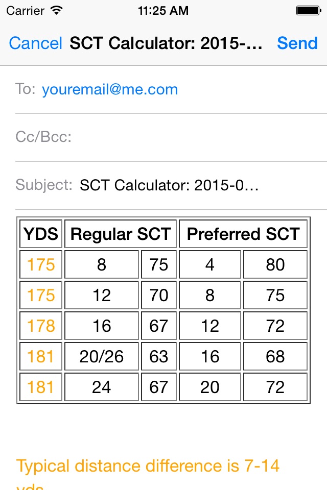 SCT Calculator screenshot 3