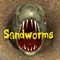 Can you make it safely to the rocks without getting eaten by the Giant Sandworms, or hitting too many Baby Sandworms