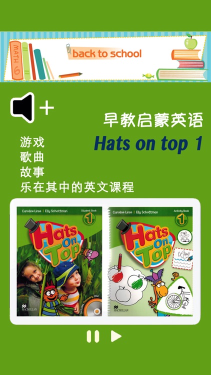 早教启蒙英语 Hats on top 1