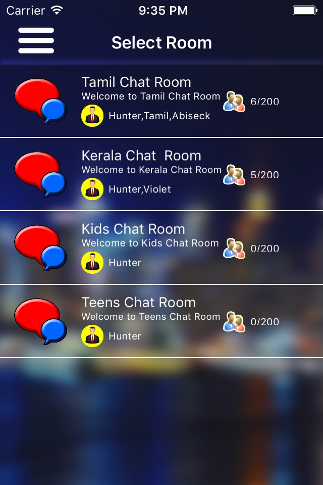 AahaChat - Chat Rooms screenshot 3