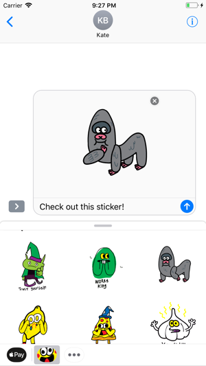 Burger World Animated Sticker(圖3)-速報App