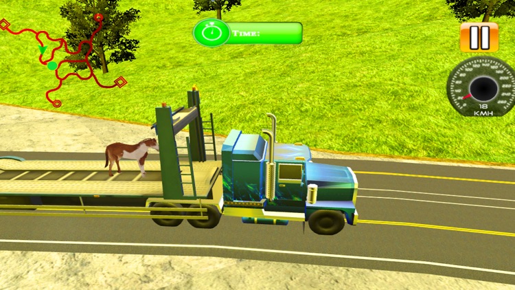 Zoo Animal Transport Truck screenshot-4