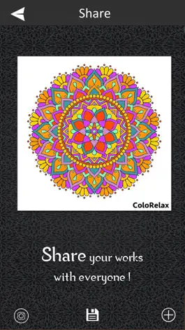 Game screenshot ColoRelax  Coloring Mandala mod apk