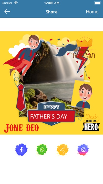 Father's Day Photo Frame 2018 screenshot-4