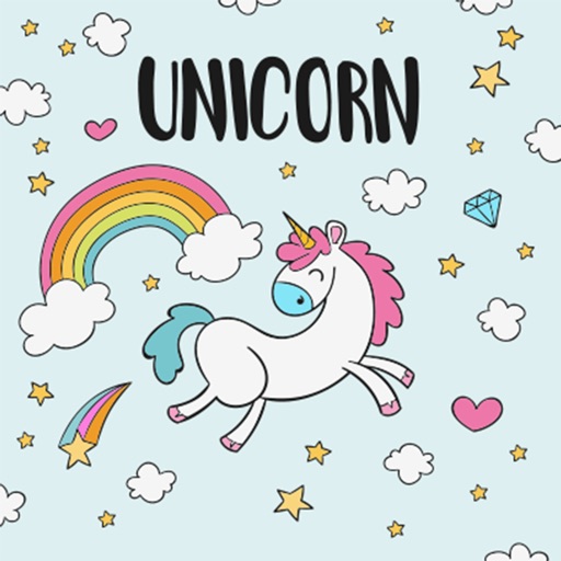 Unicorn World Stickers icon