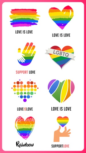 Gay Pride Month LGBT Stickers(圖3)-速報App