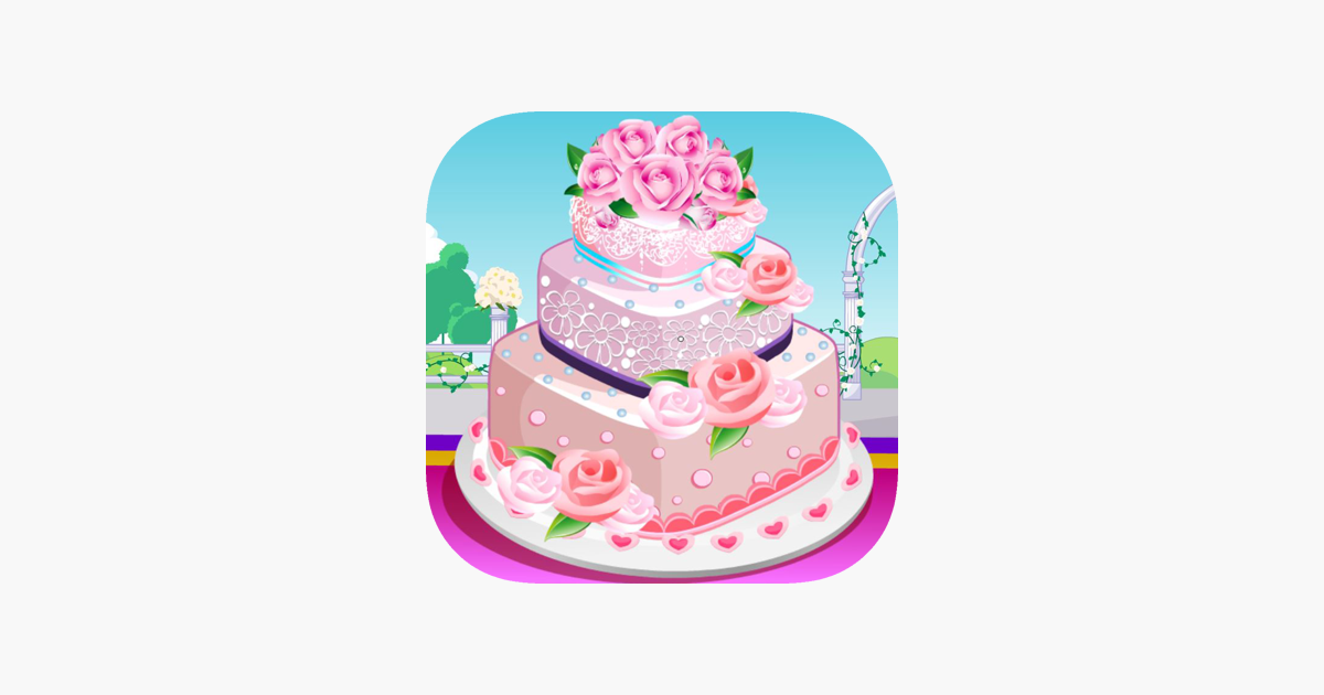 Rose Wedding Cake Cooking Game en App Store