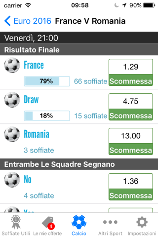 Pronostici Scommesse da OLBG screenshot 2