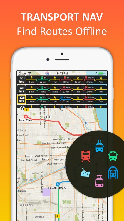 Chicago offline map & nav